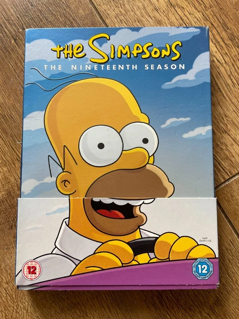 THE SIMPSONS - The Nineteenth Season - Series 19 DVD Uk Region 2