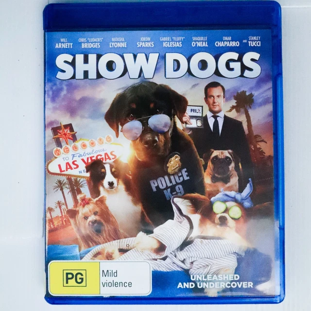 SHOW DOGS (BLU-RAY, 2018) Will Arnett, Natasha Lyonne Action