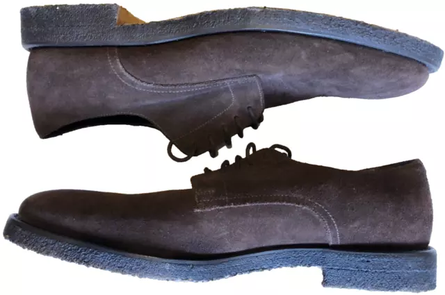 POLLINI SCARPE da derby di lusso da uomo marrone 100 pelle