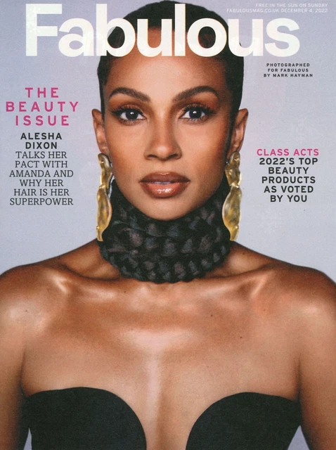 FABULOUS MAGAZINE, ALESHA Dixon, Amanda Holden, Adele Parks, Christmas