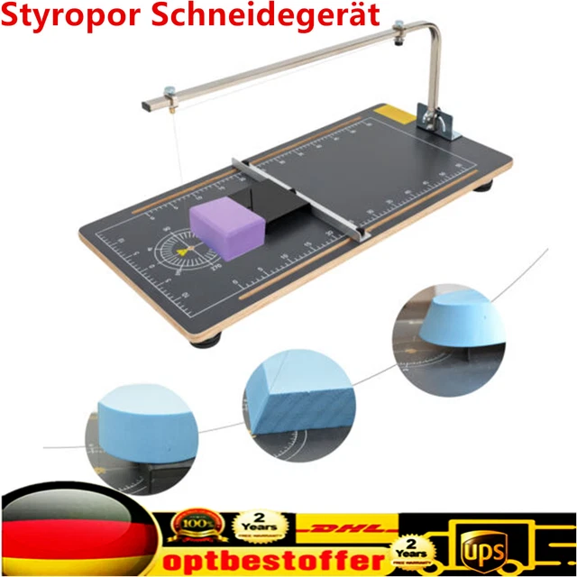 WINONS Styroporschneider Heißdrahtschneider 630°C - 8-teiliges Set Für Präzises Schneiden Von EPS, XPS, EVA