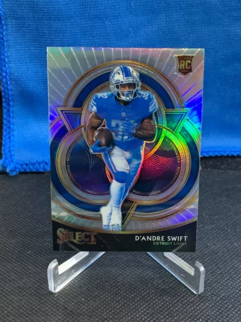 2020 Select D'Andre Swift Phenomenon Insert Silver Prizm Rookie RC #P22 Lions