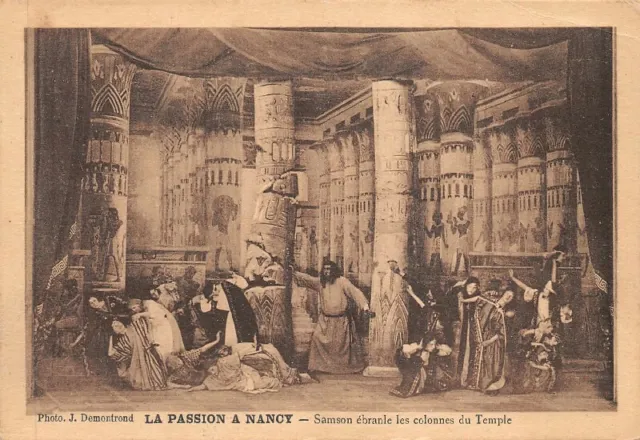 LA PASSION à NANCY - Samson ébranle les colonnes du Temple