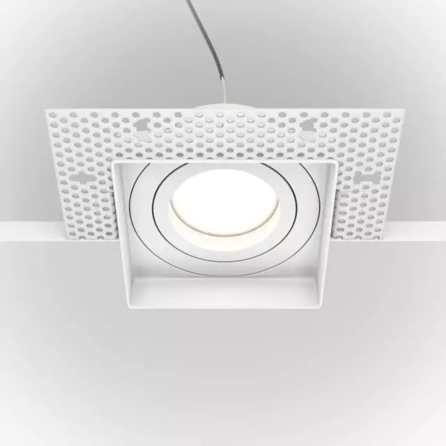 Maytoni Atom Downlight, Einbauleuchte GU10 Weiss Spot