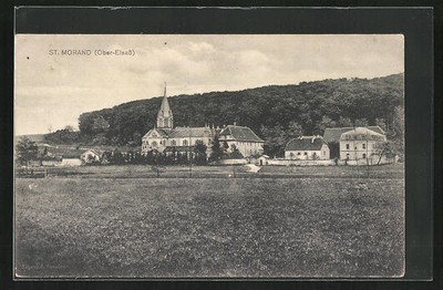 Der Jura 1898 CPA Pfirt /Ober-Elsass vue partielle 