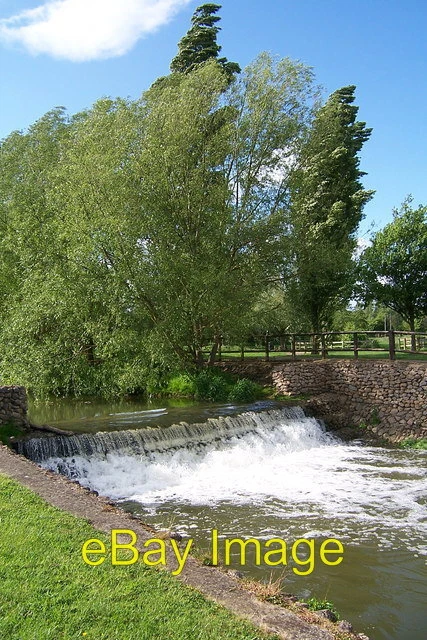 Photo 6x4 Weir on the river Ouse, Bourton Mill, Buckingham This new weir  c2007