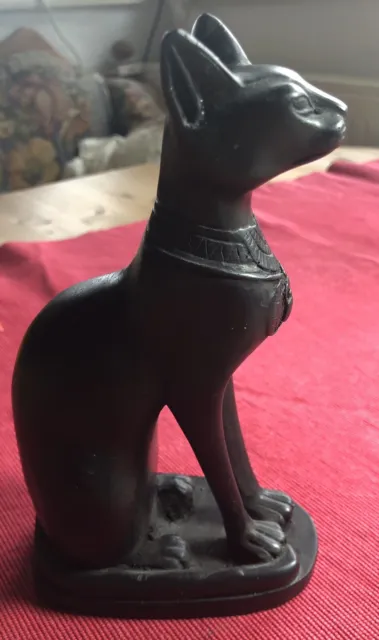 ägyptische figuren katze Bastet Höhe 18 cm