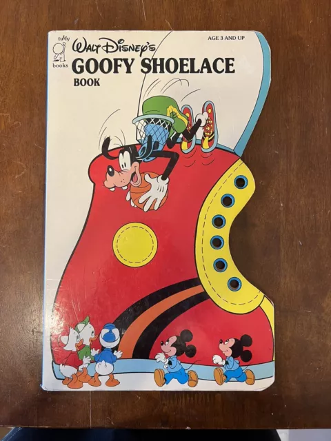 Walt Disney's Goofy Shoelace Book by Random House Value Publishing Staff and...