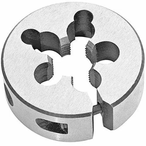 Drill America 13/16"-18 X 1-1/2" OD High Speed Steel Round Adjustable Die, DWT S