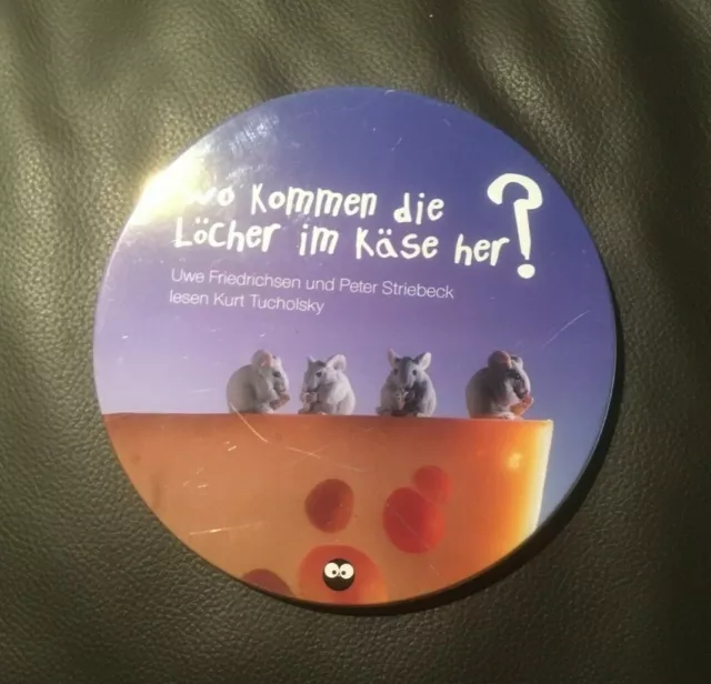 CD - Wo kommen die Löcher im Käse her? - UWE FRIEDRICHSEN /  Hörspiel