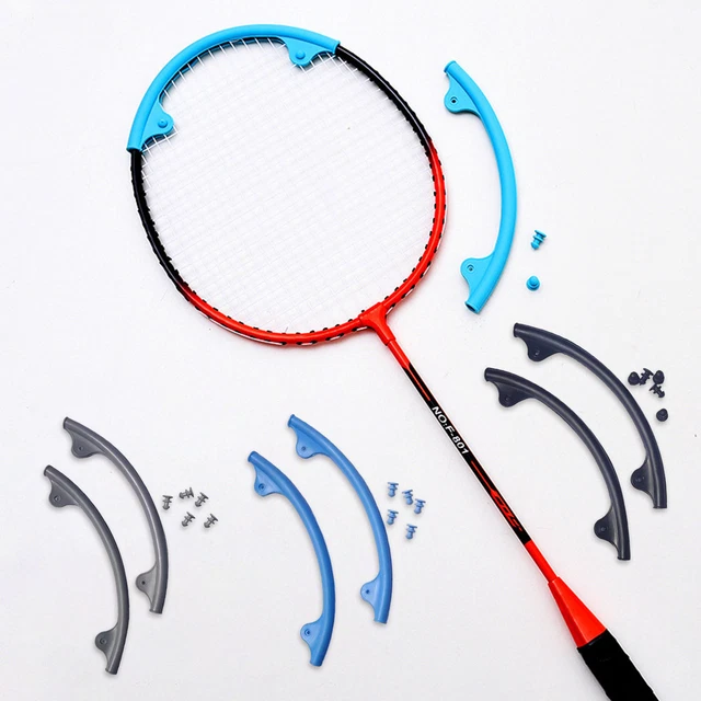 Badminton Racket Cover Impact Absorber Protector Set U-shaped Shock-absorbing