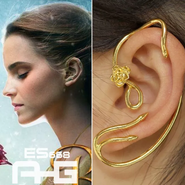 Die Schöne Und Das Biest Beauty and the Beast Belle Earrings Ohrring Gold Cos