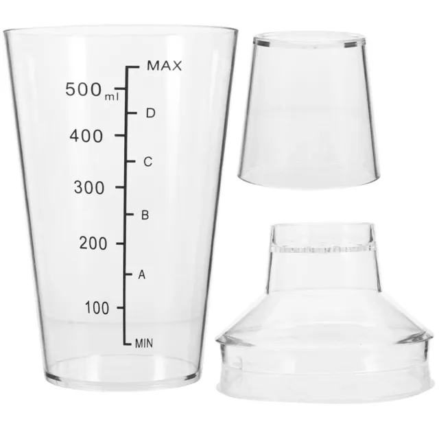 Bottiglia shaker misurino cocktail bicchiere agitabile con bilancia mixer bevande