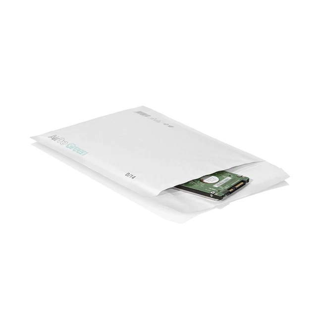 Airpro Green Paper Bubble Mailers C13 150 X 215 mm confezione bianca 100 - 12281