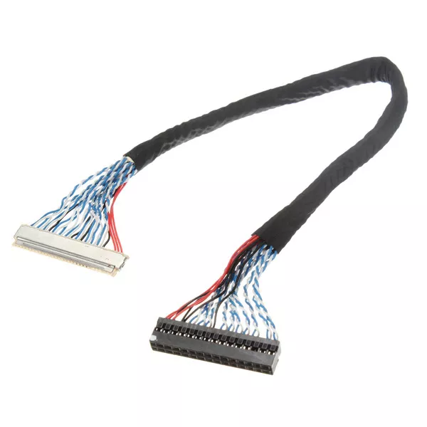 LVDS Cable 1.25mm Pitch 8bit for LG Display LM181E05 LM181E06 51146-30Pin-S8