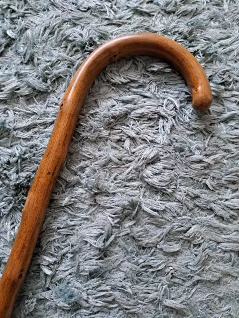 One Of A Kind English Vintage Walking Stick / Cane - Metal Tip - Classic Style