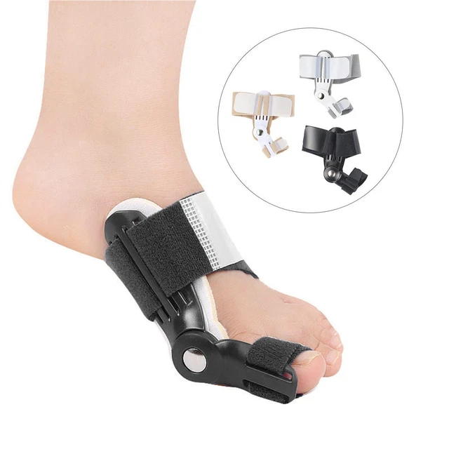 BIG TOE SPLINT Straightener Adjustable Portable for Hallux Valgus Foot ...