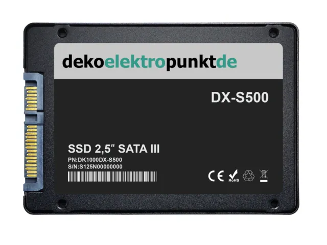 SSD Festplatte passend für Gigabyte AORUS X7DTV7-DE346T [500GB 1TB 2TB]