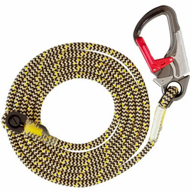 Rope Logic's Made 20ft Yale Bee Line Flipline,10mm rope, ISC Aluminum Snap,32077