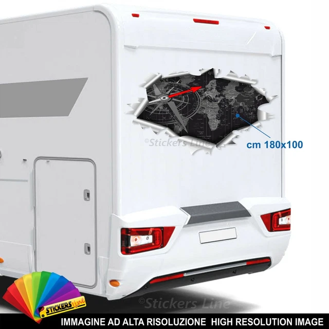 Adesivo Teschio Squarcio 4R - 10x12cm, Per Auto, Moto O Casco, Adesività Forte E Colori Brillanti - Foto 10