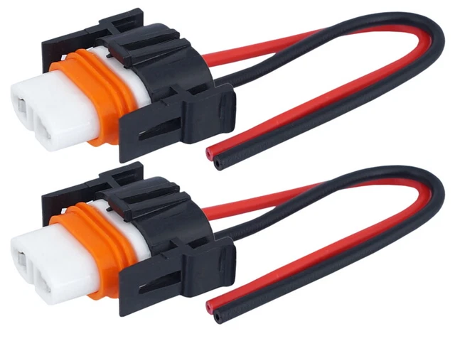 2x H8/H11 Douille / Culot Fiche pour H8 H11 Culot de Lampe En Céramique Neuf