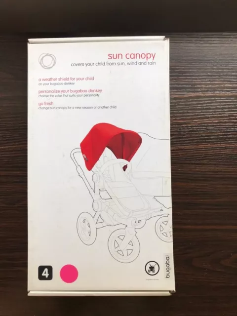 BUGABOO Donkey Sun Canopy - Pink BUGABOO Donkey Sun Canopy - Pink