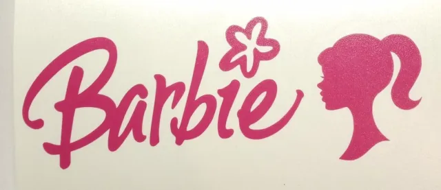 Barbie 04-05 w/ Silhouette Head Vinyl Decal Car Truck SUV Laptop Tumbler Sticker
