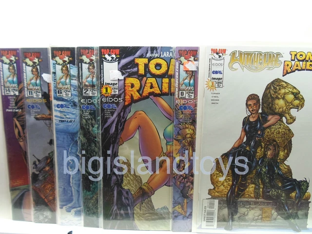 Top Cow Comics Eidos Core TOMB RAIDER #1-14  [ MULTI-LISTING ] Lara Croft Books