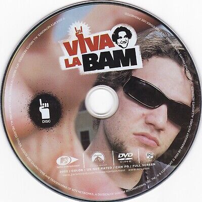 Viva La Bam Disc 1 (Fullscreen DVD, 2003) *DISC ONLY*