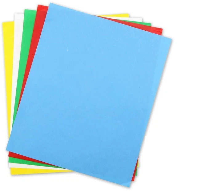 100 Feuilles Papier Transfert Multicolore + 5 Stylets - Pour Motifs Sur Tissu, Toile Et Bricolage
