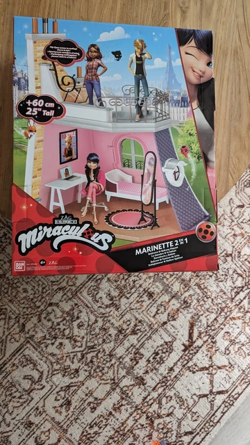 MIRACULOUS LADYBUG - Playset Playmates Zag - Chambre Bedroom Marinette