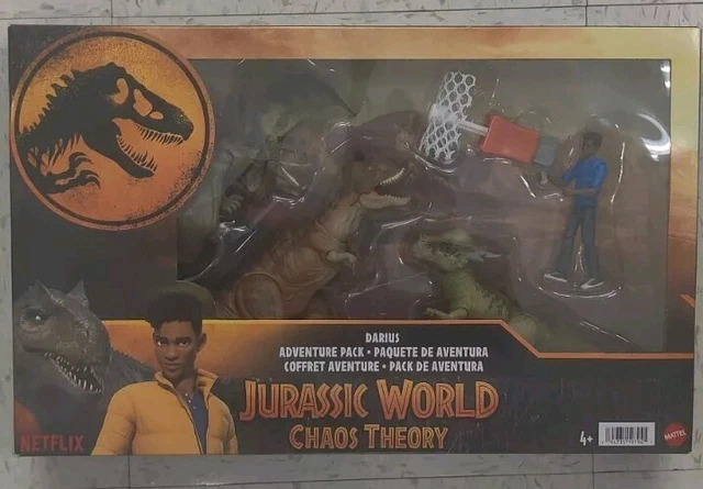Mattel Jurassic World – Pack Sauvetage Yaz Et Monolophosaure – 9,5 Cm