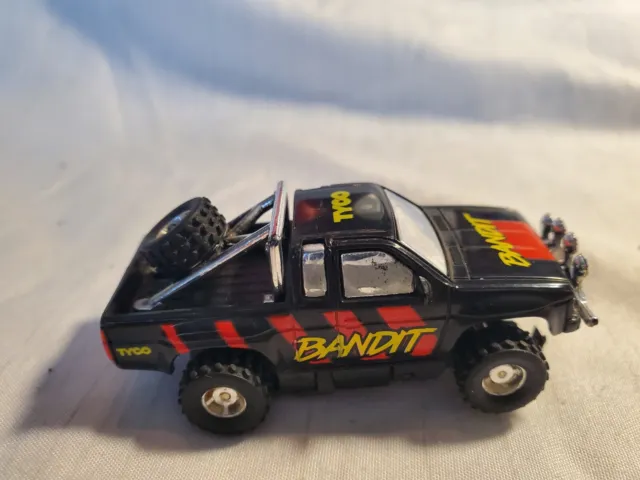 TYCO - Bandit Nissan Pickup Red - Magnum 440-X2 HO Slot Car - Pre-owned Nice !!