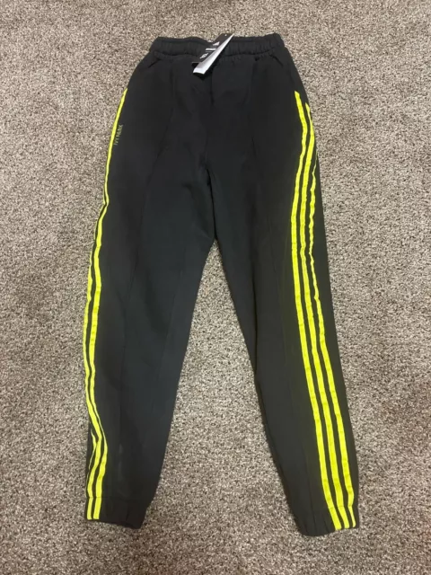 Adidas yellow shop joggers