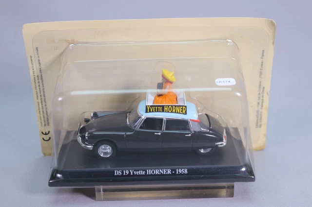 LK174 NOREV - UH Atlas 1/43 1:43 Citroen DS 19 Yvette Horner DS Collection 17