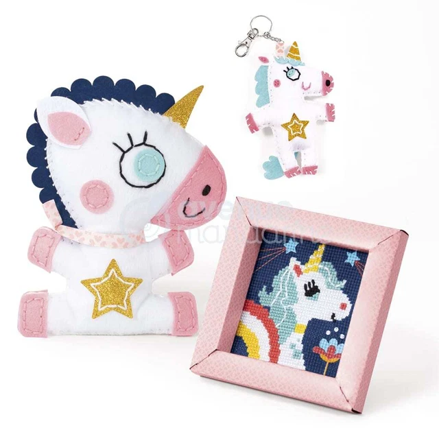 Avenue Mandarine Kreativ-Box Unicorns vidaXL