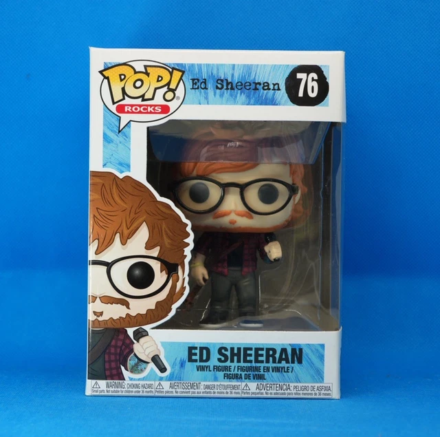 Figurine Funko Pop! N°76 - Rock - Ed Sheeran - MUSIQUE Figurine Funko Pop! N°76 - Rock - Ed Sheeran - MUSIQUE