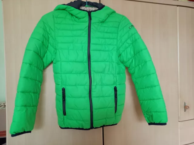 CMP - wunderbare Steppjacke/Leichtsteppjacke -Gr. 152 - grün/blau