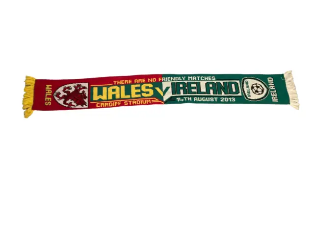 Wales V Republic Of Ireland Football Scarf