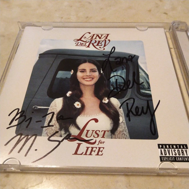 Lana Del Rey Signed Lust For Life FOR SALE! - PicClick UK