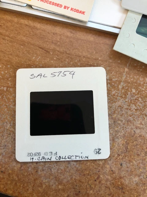 Duplicate Slide SAL #5754 Caboose Seaboard Coast Line Watch 4 Slack Save a Smack 2