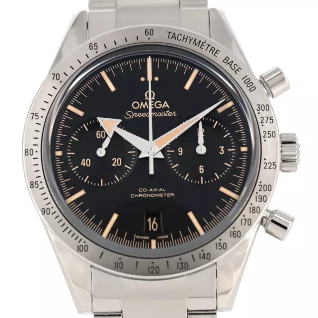 Authentic OMEGA Speedmaster '57 331.10.42.51.01.002 SS Automatic  #270-003-83...