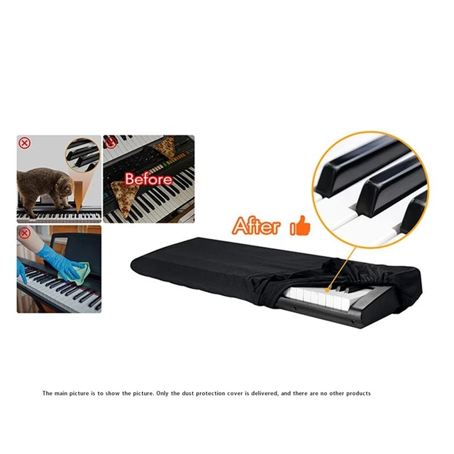 PIANO KEYBOARD DUST Cover, 88 Keys Piano Music Keyboard Dirt Proof