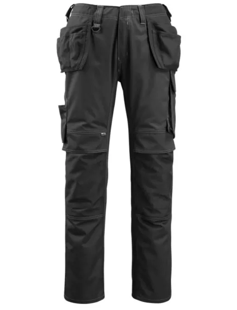 Pantaloni da lavoro neri Mascot Brema *taglia 29,5 vita x 32 gamba # 82C45* £107,94 pezzi
