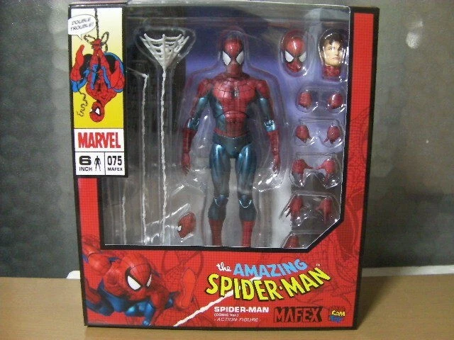 MAFEX No.075 MARVEL COMICS SPIDER-MAN COMIC reissue Ver FIGURE spiderman