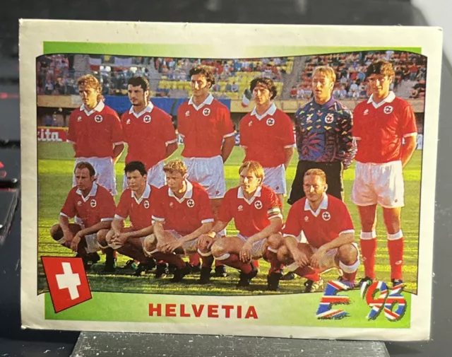 56  Equipe Team Helvetia Uefa Euro 96 1996 Football