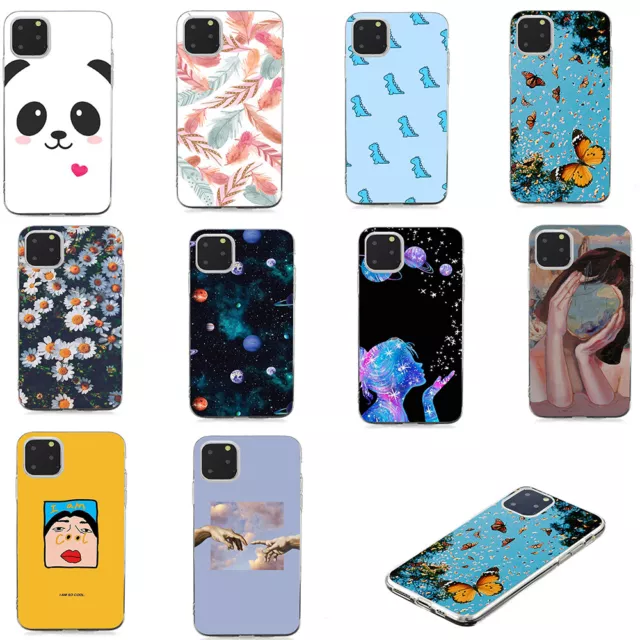 For Xiaomi Poco X3 10T Lite 10 11 Pattern Silicone Back Case Phone Case Cover