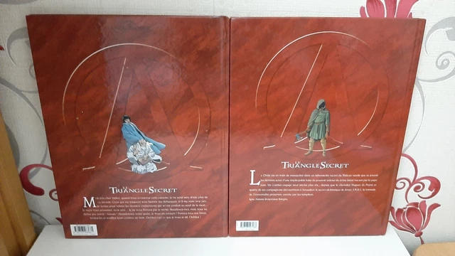 LE TRIANGLE SECRET Tome 1 Le Testament Du Fou + Inri N° 2 La Liste