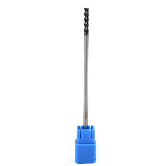 Utensile di Fresatura Lungo Gambo Wolfram Metallo Rigido Attrezzo 3MM 100MM 1Stk