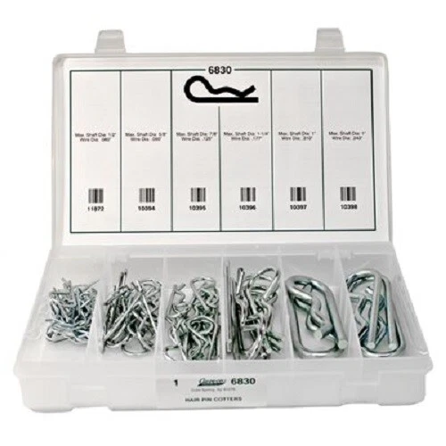 Auveco - 6830 - Hair Pin Cotter Quik-Select Kit - (Pack Of 1)
